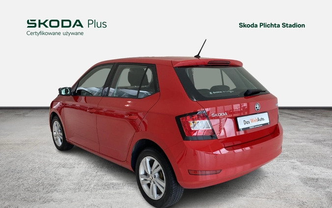 Skoda Fabia cena 46900 przebieg: 99807, rok produkcji 2018 z Sieraków małe 407